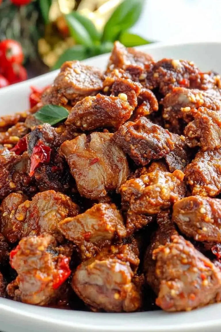 Gésier de Poulet Épicé