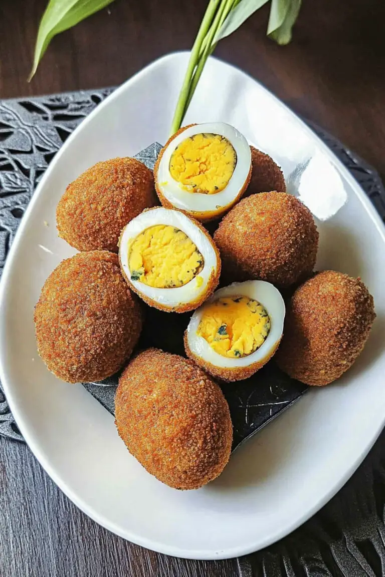 Œufs Écossais au Poisson