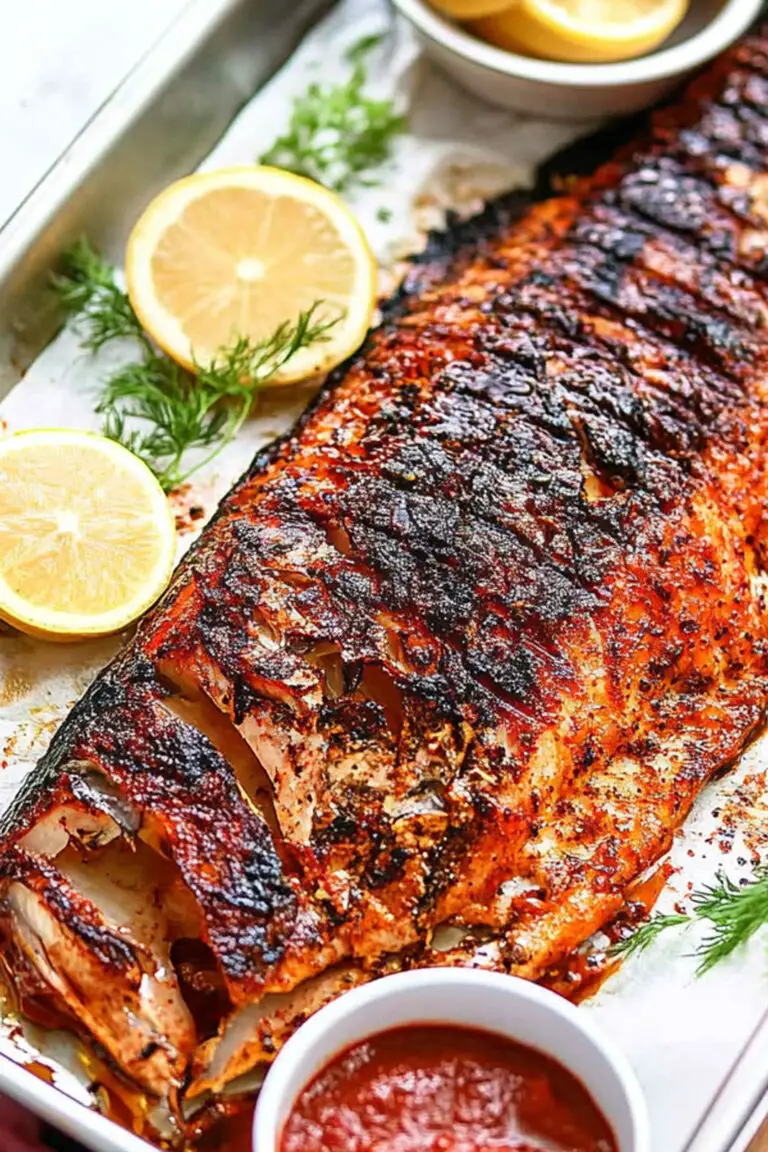 Poisson-Chat Grillé