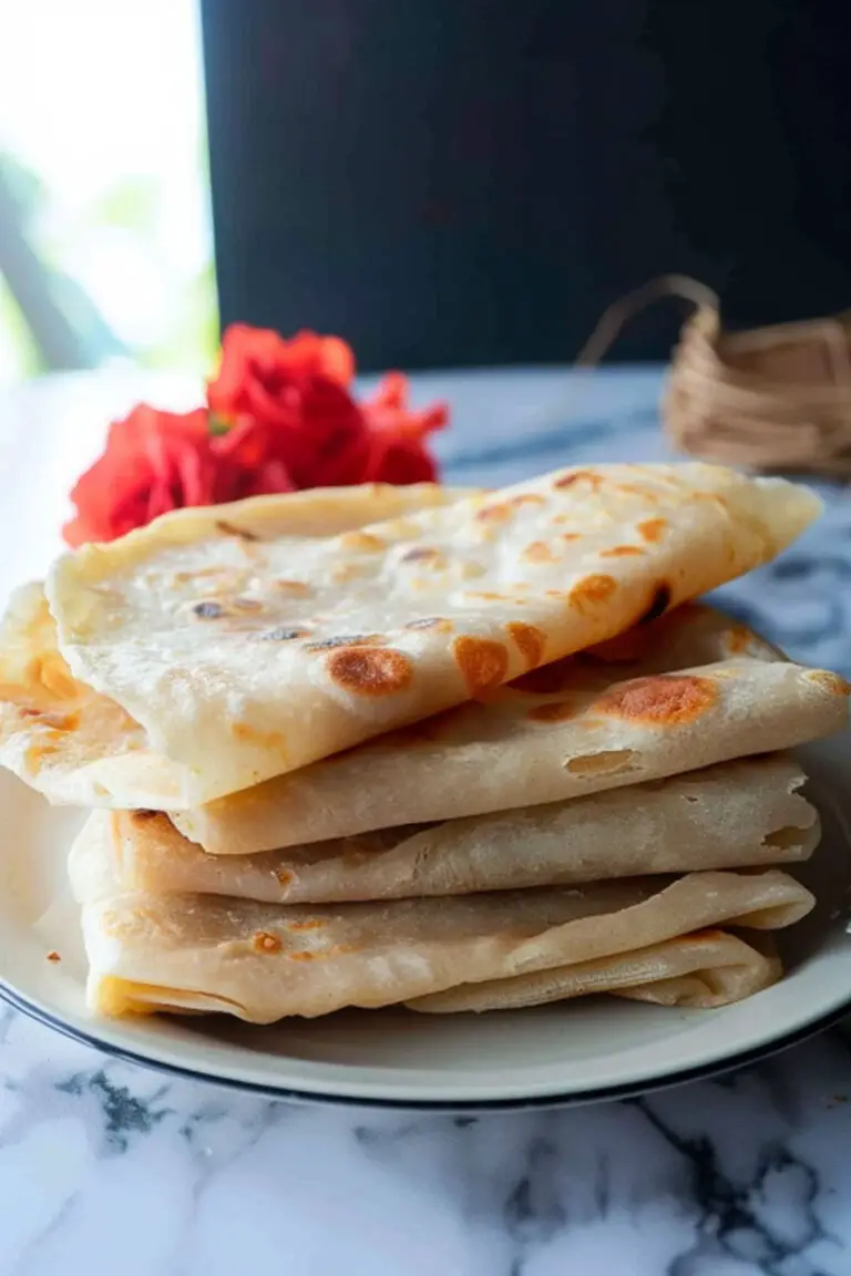 Chapati d’Afrique de l’Est (4 Ingrédients)