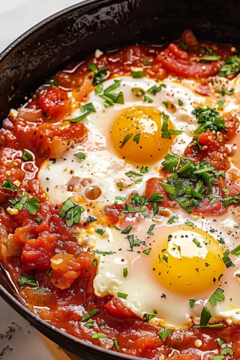 Shakshuka (Œufs Pochés d’Afrique du Nord)