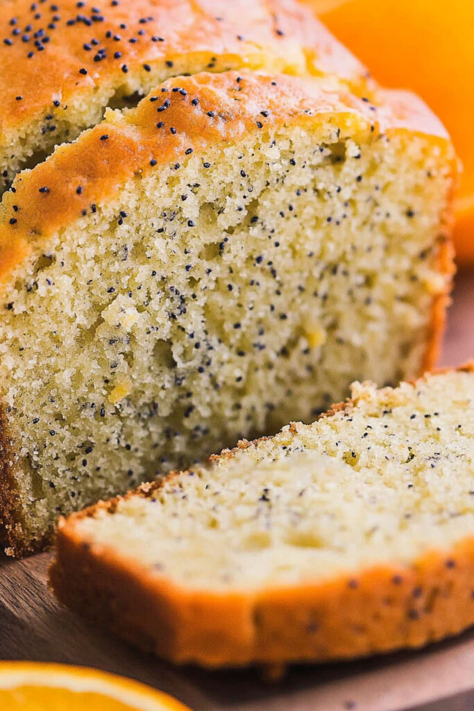 Gâteau à l'Orange et aux Graines de Pavot