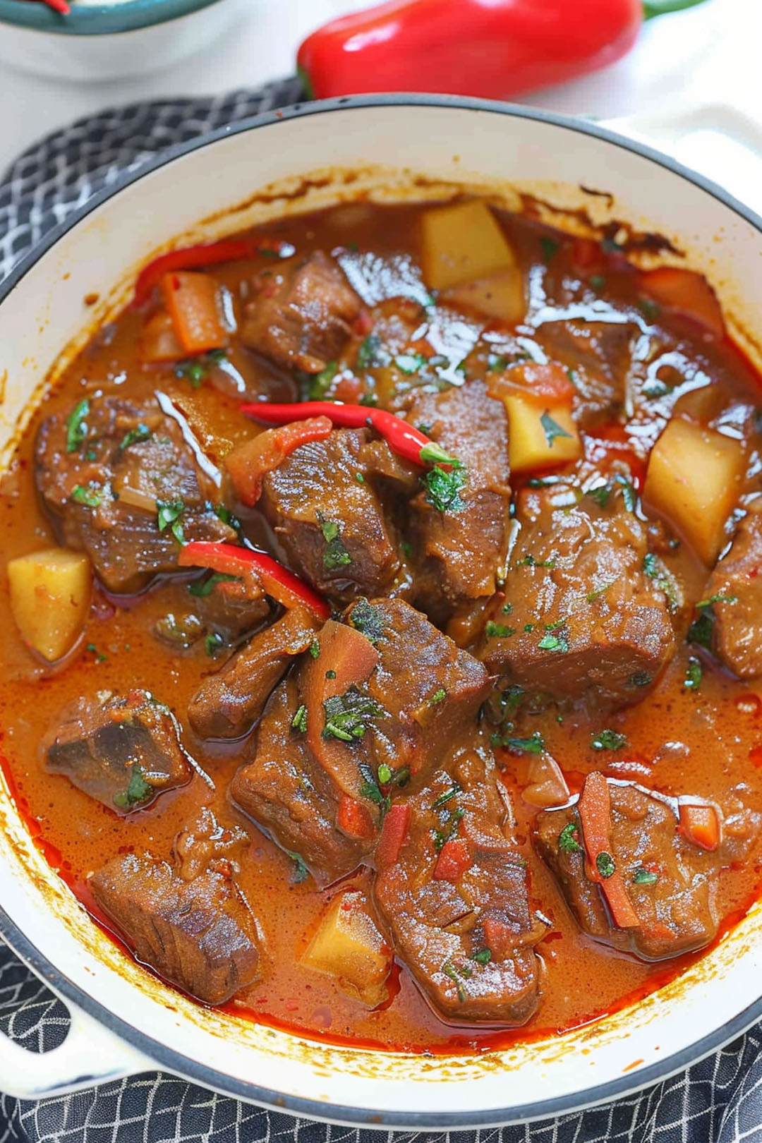 Curry de Bœuf à la Noix de Coco