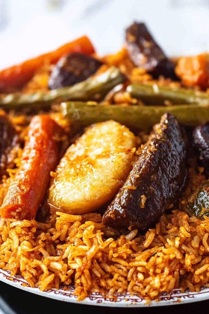 Thieboudienne (Riz Jollof sénégalais)