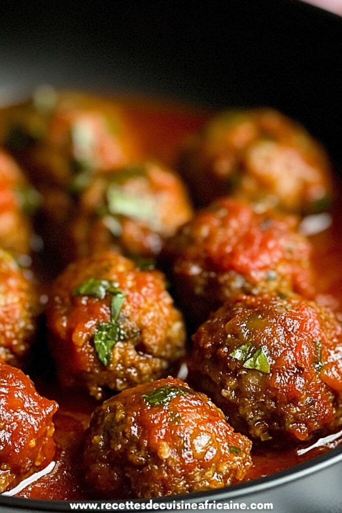 BOULETTES DE VIANDE