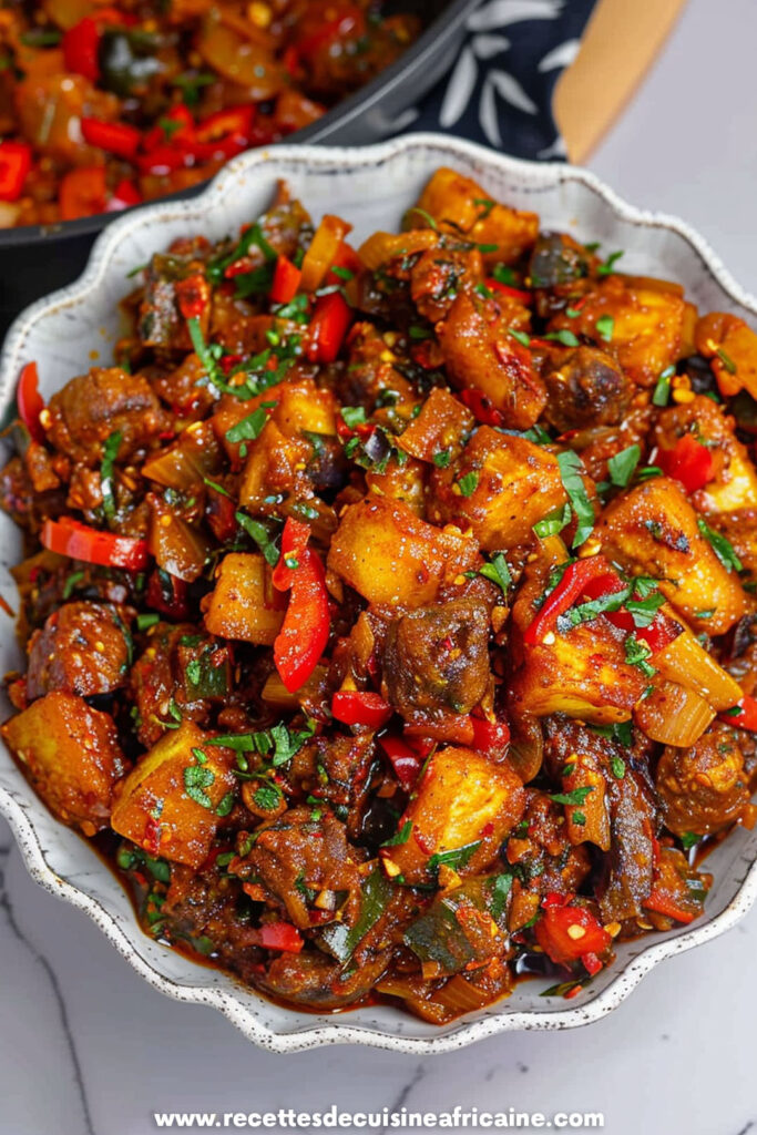 Gizdodo (Gésier épicé et Plantains)