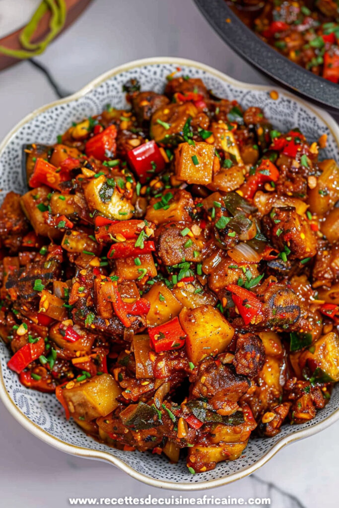 Gizdodo (Gésier épicé et Plantains)