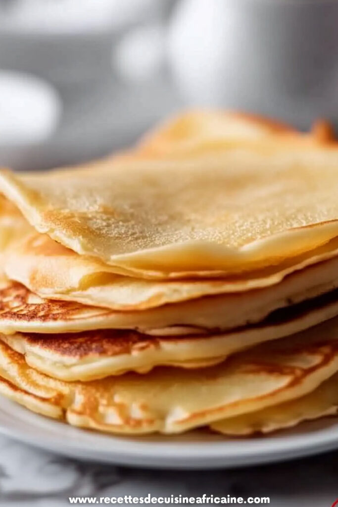 Les crêpes nigérianes