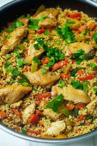 Couscous De Poulet et Légumes