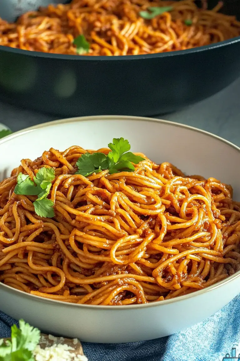Le Spaghetti Jollof