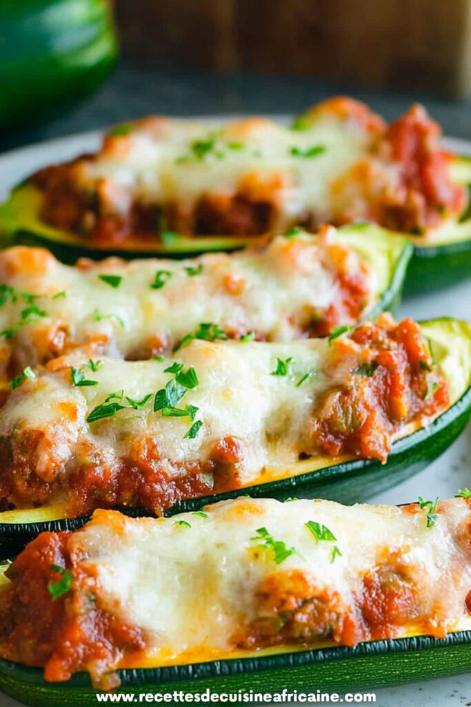 RECETTE DE COURGETTES FARCIES