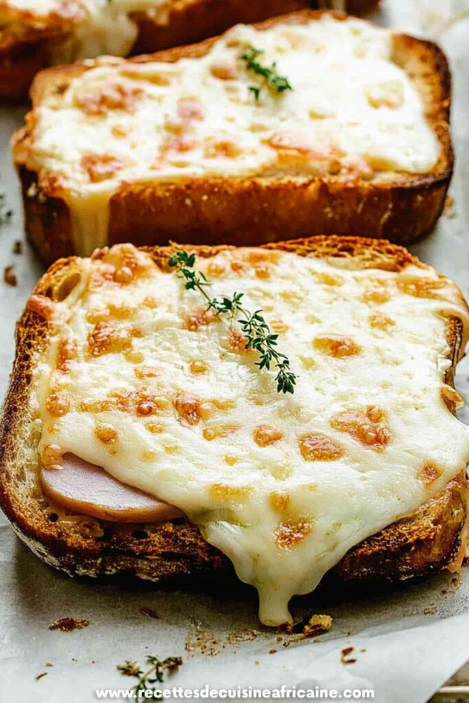 CROQUE MONSIEUR AU FOUR