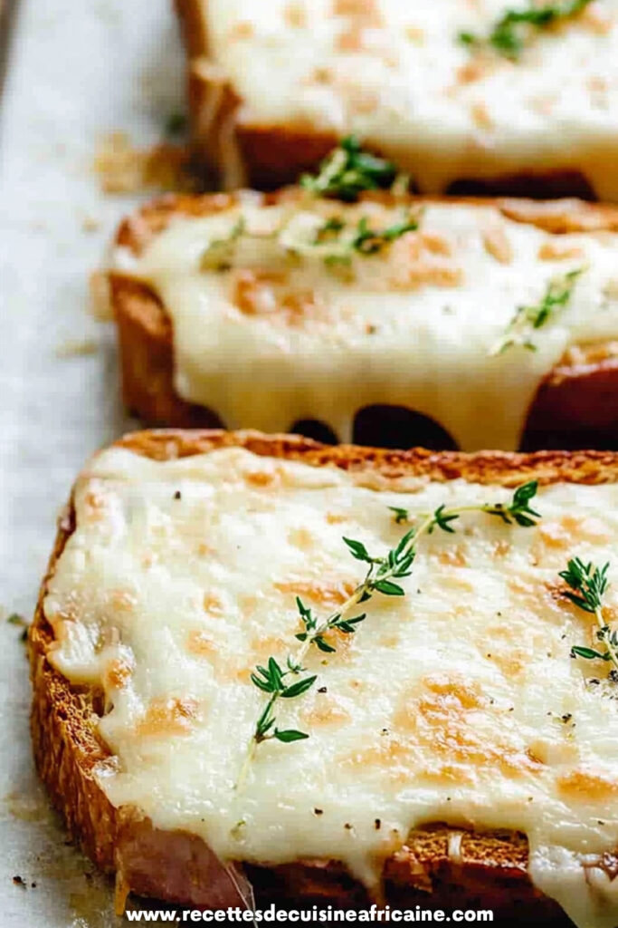 CROQUE MONSIEUR AU FOUR