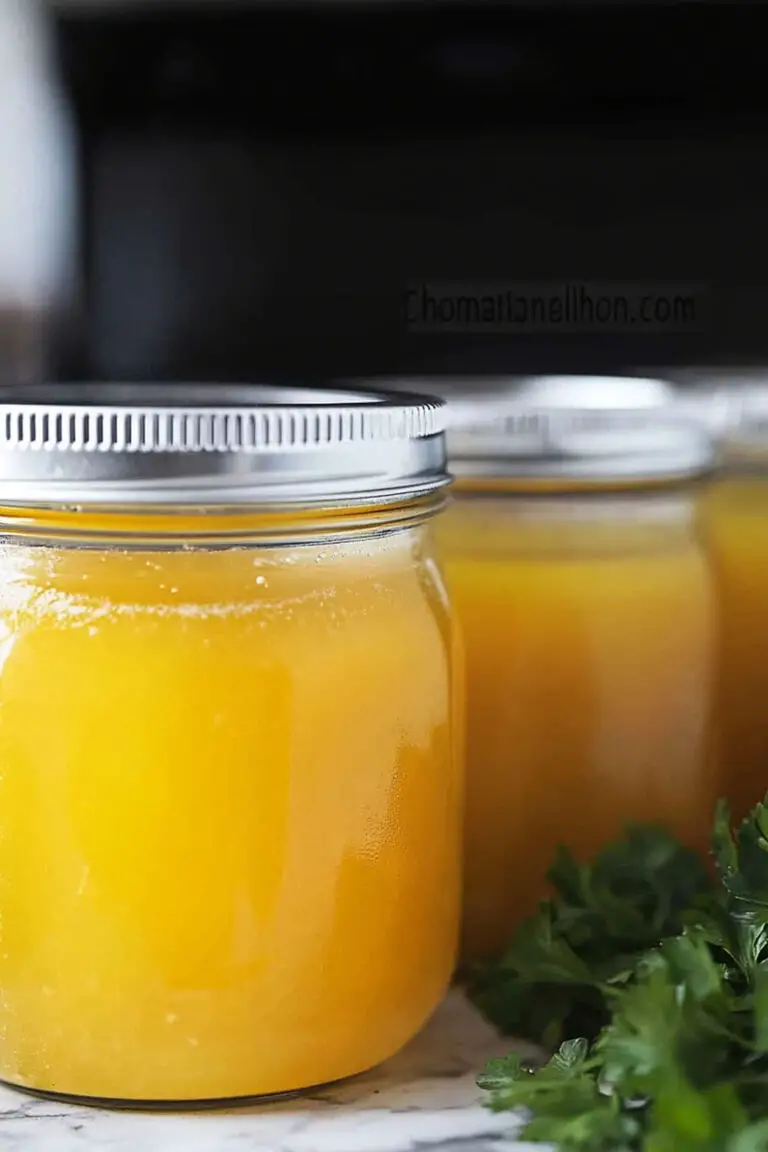 Bouillon de Poulet Maison