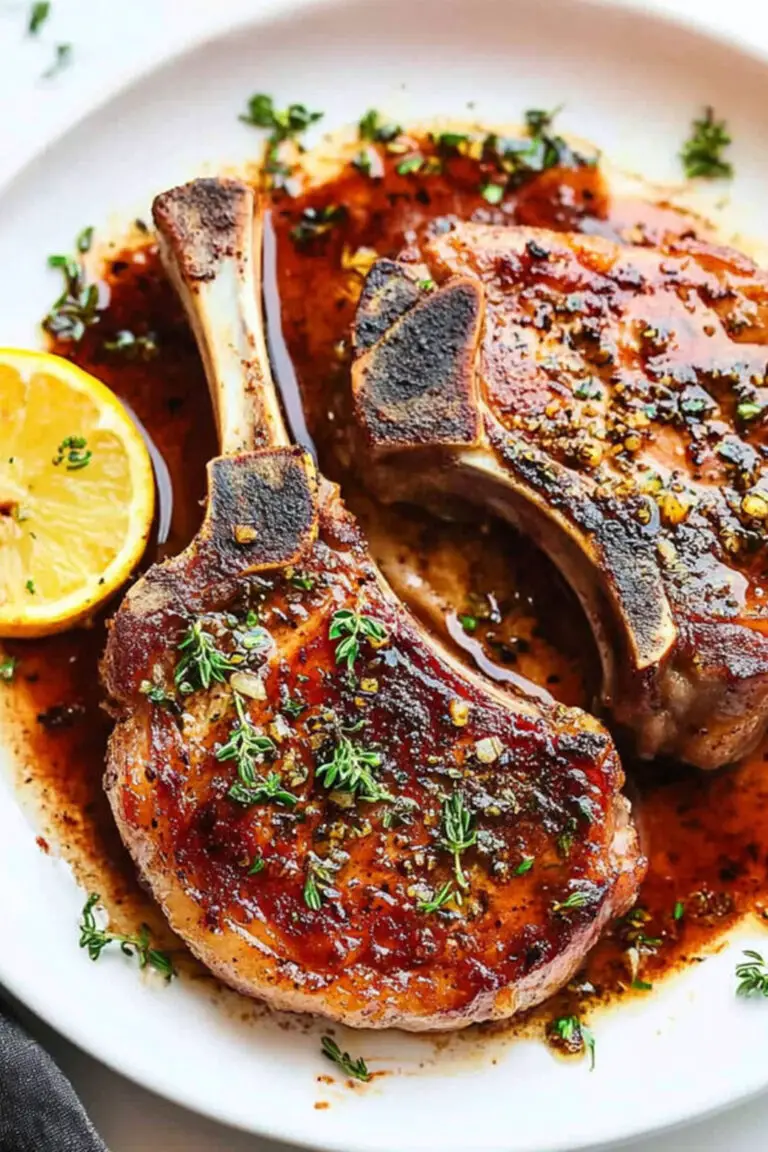 Côtes de Porc au Four