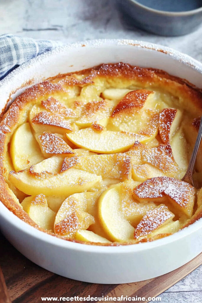 CLAFOUTIS AUX POMMES