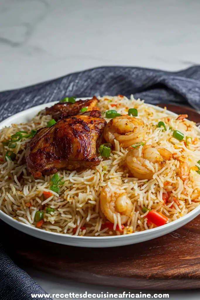 Riz à la Noix de Coco Nigérian Authentique