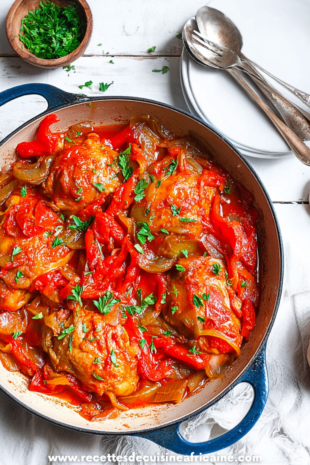 Poulet Basquaise Julie Andrieunull