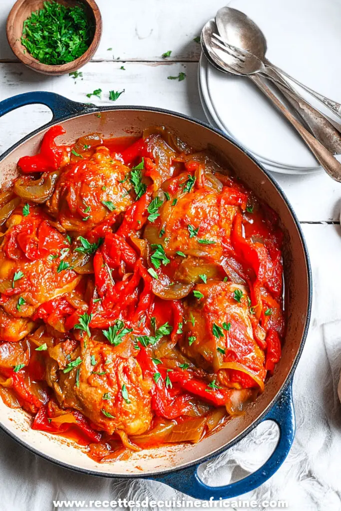 Poulet Basquaise