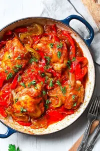 Poulet Basquaise