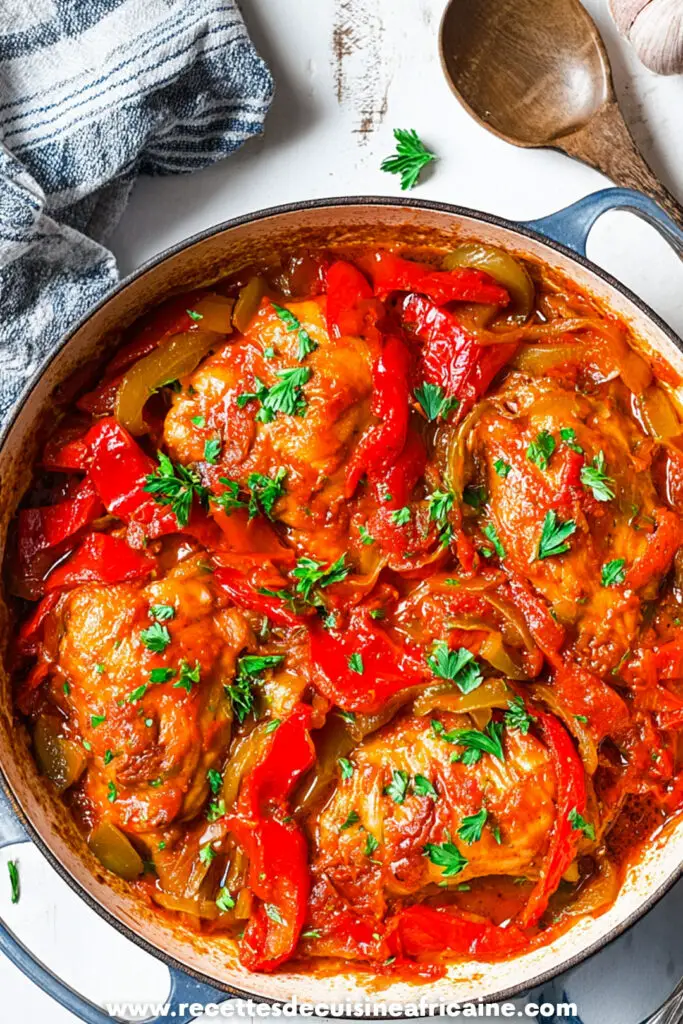 Poulet Basquaise