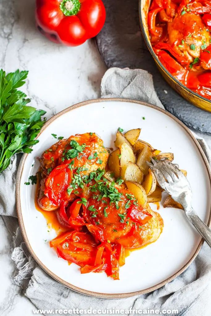 Poulet Basquaise