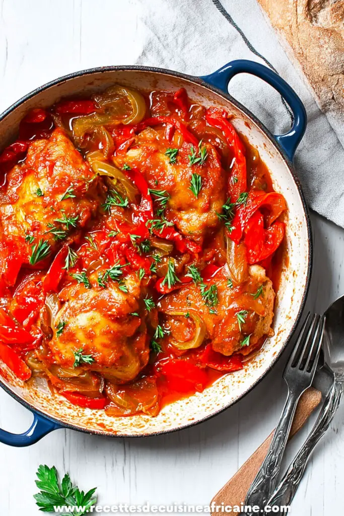 Poulet Basquaise