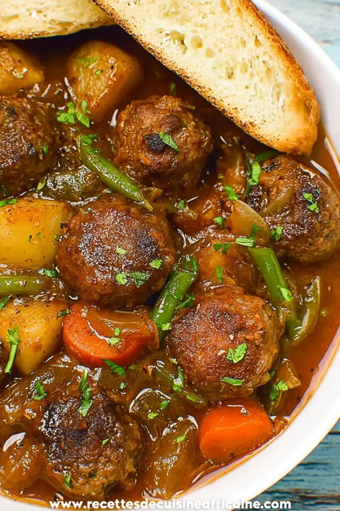 Ragoût de Boulettes de Viande