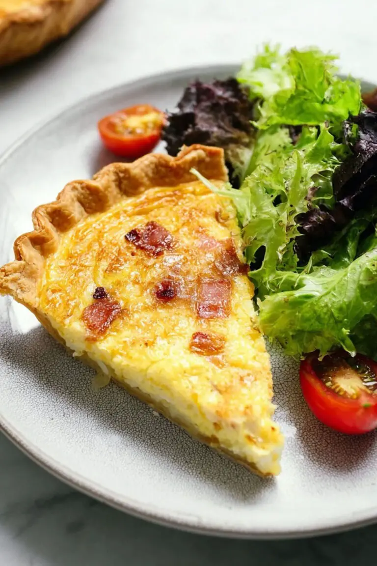 Quiche Lorraine Maison