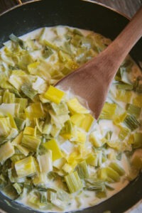 Fondue de Poireaux