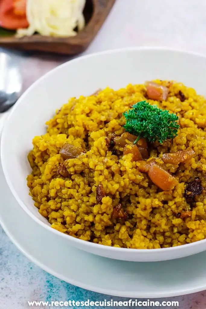 Riz à L’Huile de Palme