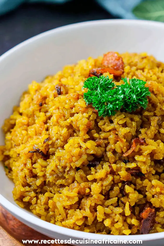 Riz à L’Huile de Palme