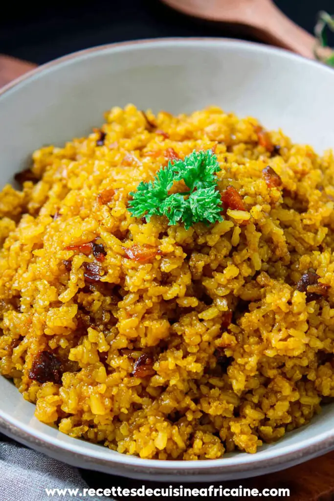 Riz à L’Huile de Palme