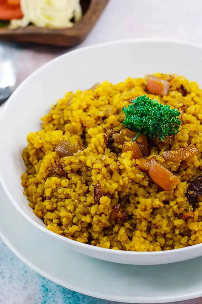 Riz à L’Huile de Palme